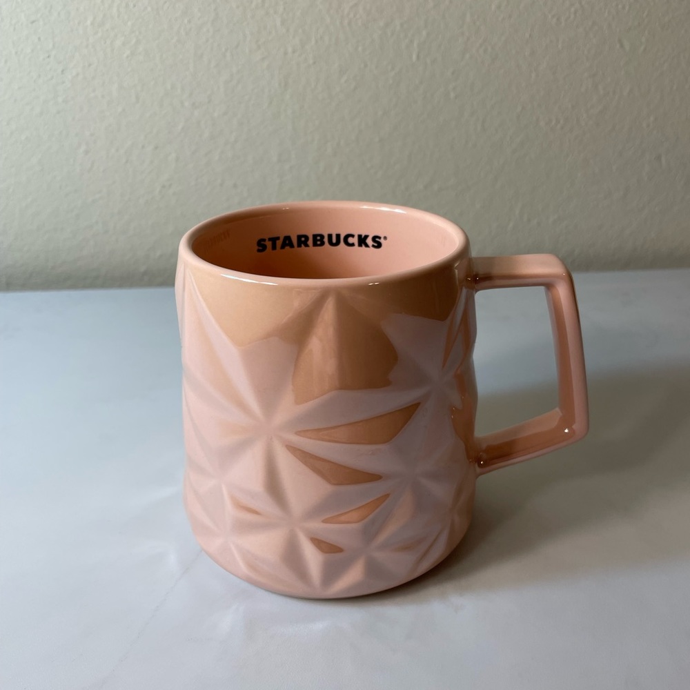Starbucks Christmas Holiday 2023 Peppermint Pink Prism 12 Oz Mug